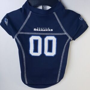 Hunter Brand Seattle SEAHAWKS Puppy Dog Jersey Game Day Gear - Size M